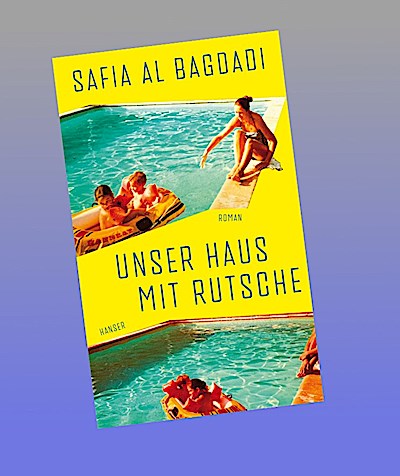 Unser Haus mit Rutsche