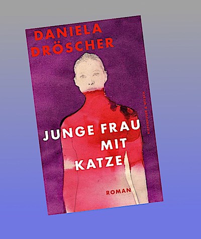 Junge Frau mit Katze
