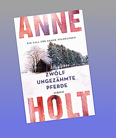 Zwölf ungezähmte Pferde