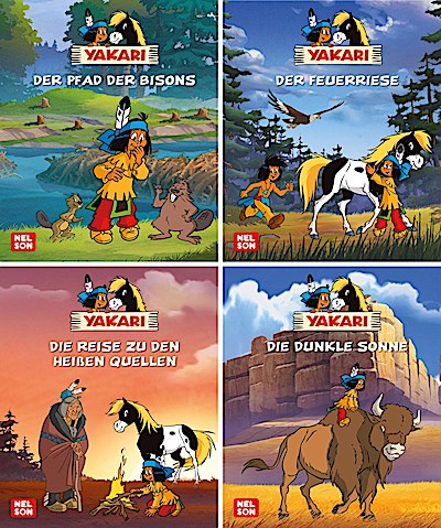 Nelson Mini-Bücher: Yakari 13-16